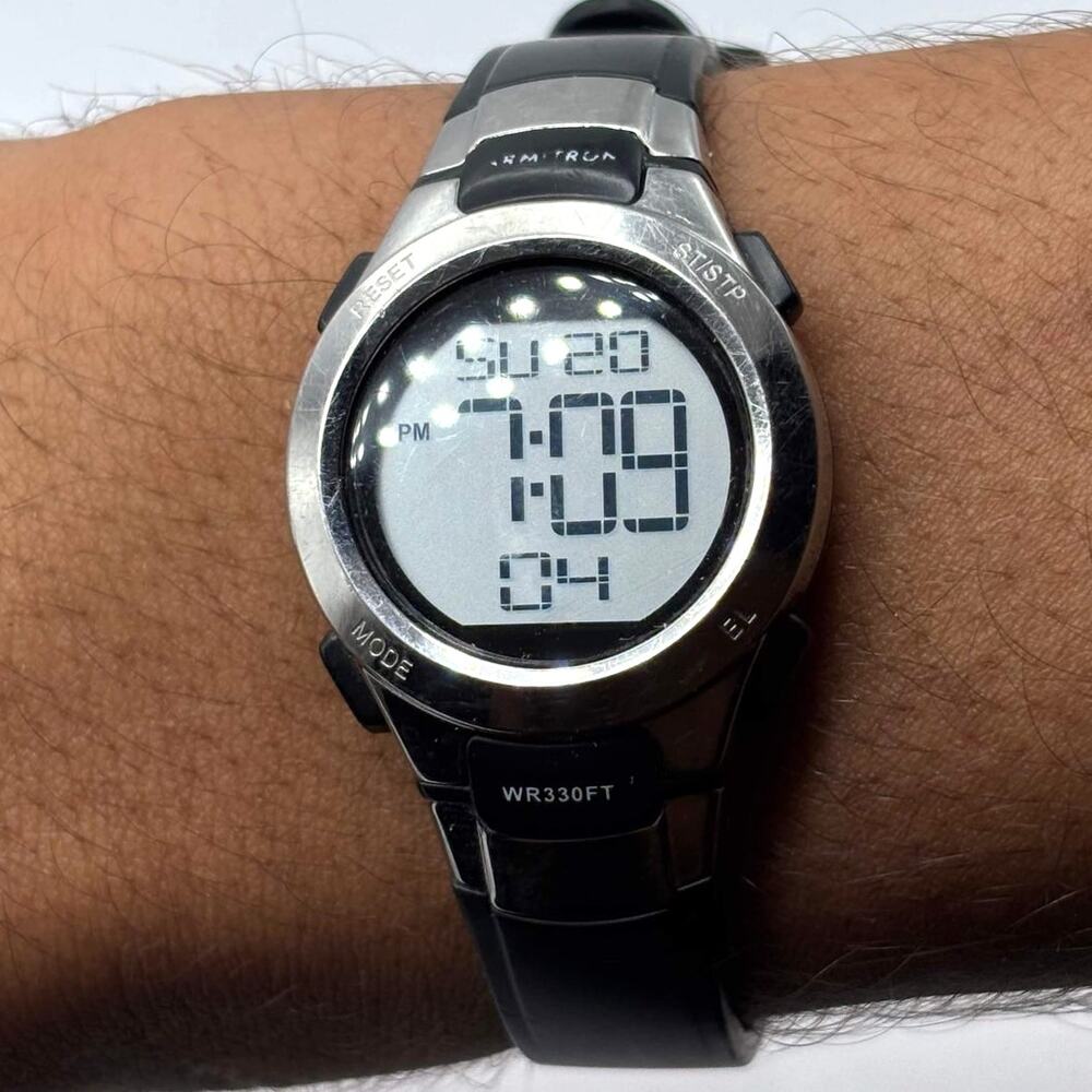 Black Armitron Digital Watch